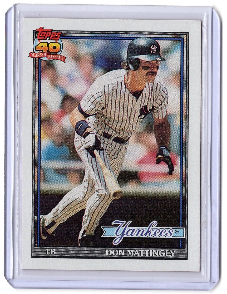 Don Mattingly Baseball Cards Printable Cards