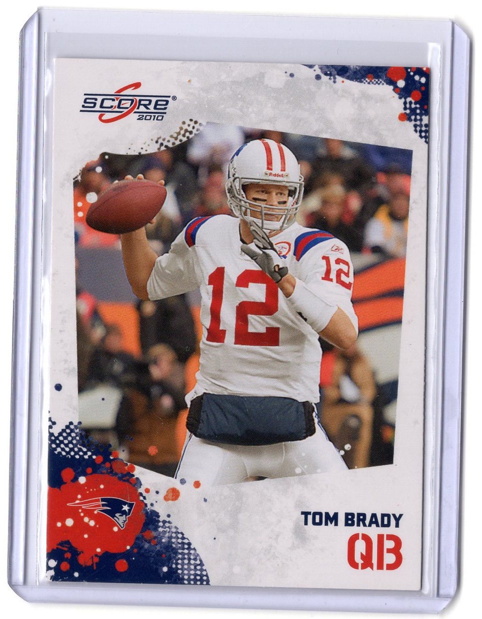 2010 Tom Brady Score Card 176 GEM MINT Condition Etsy