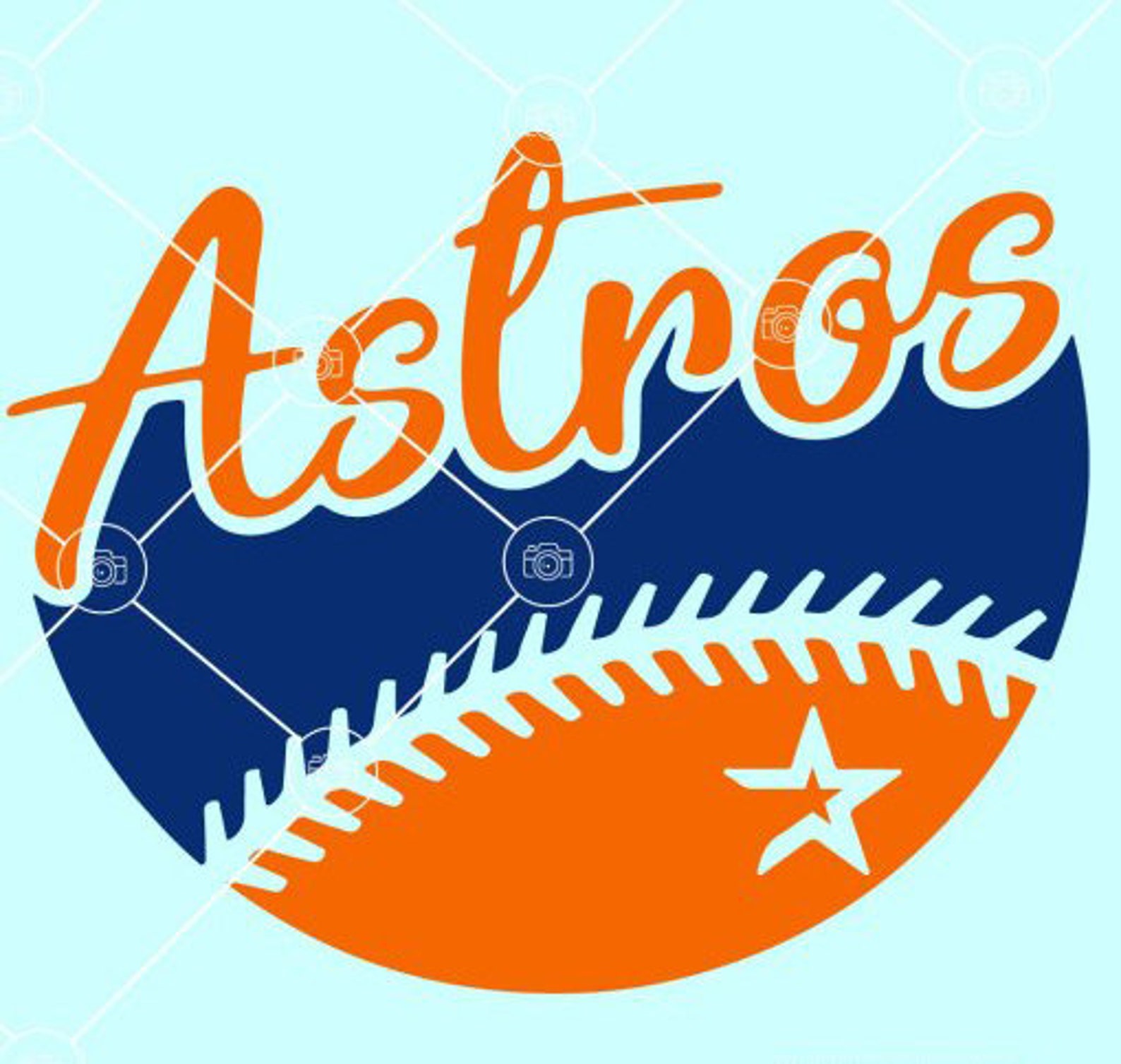 Houston Astros Svg Houston Baseball Svg Astros Svg Houston Etsy