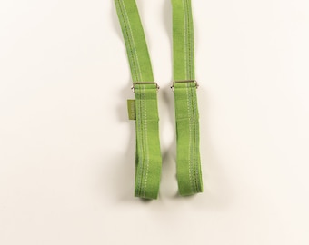 Cotton Yoga Mat Strap, Adjustable Carrier Sling, Ananas Yellow
