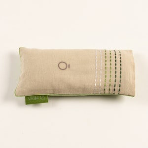 Eye Pillow Relaxation, Flax Seeds Eye Pillow, Yoga Accessories, Meditation Eye Pillow Green, Lavender Eye Pillow Calming, Mindfullness Gifts