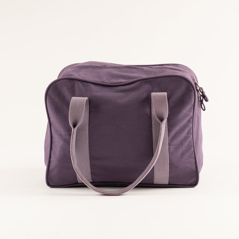 Bolsa De Yoga, Bolso De Asa Superior, Regalo De Yoga, Bolsa De Deportes, Bolsa De Gimnasio, Bolsa De Lona, Bolsa De Viaje Mujeres, Accesorios De Yoga, Bolso De Fin de Semana, Regalo Para Amantes del Yoga imagen 5