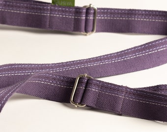 Cotton Yoga Strap, Iyengar Stretch Belt, Zen Gift