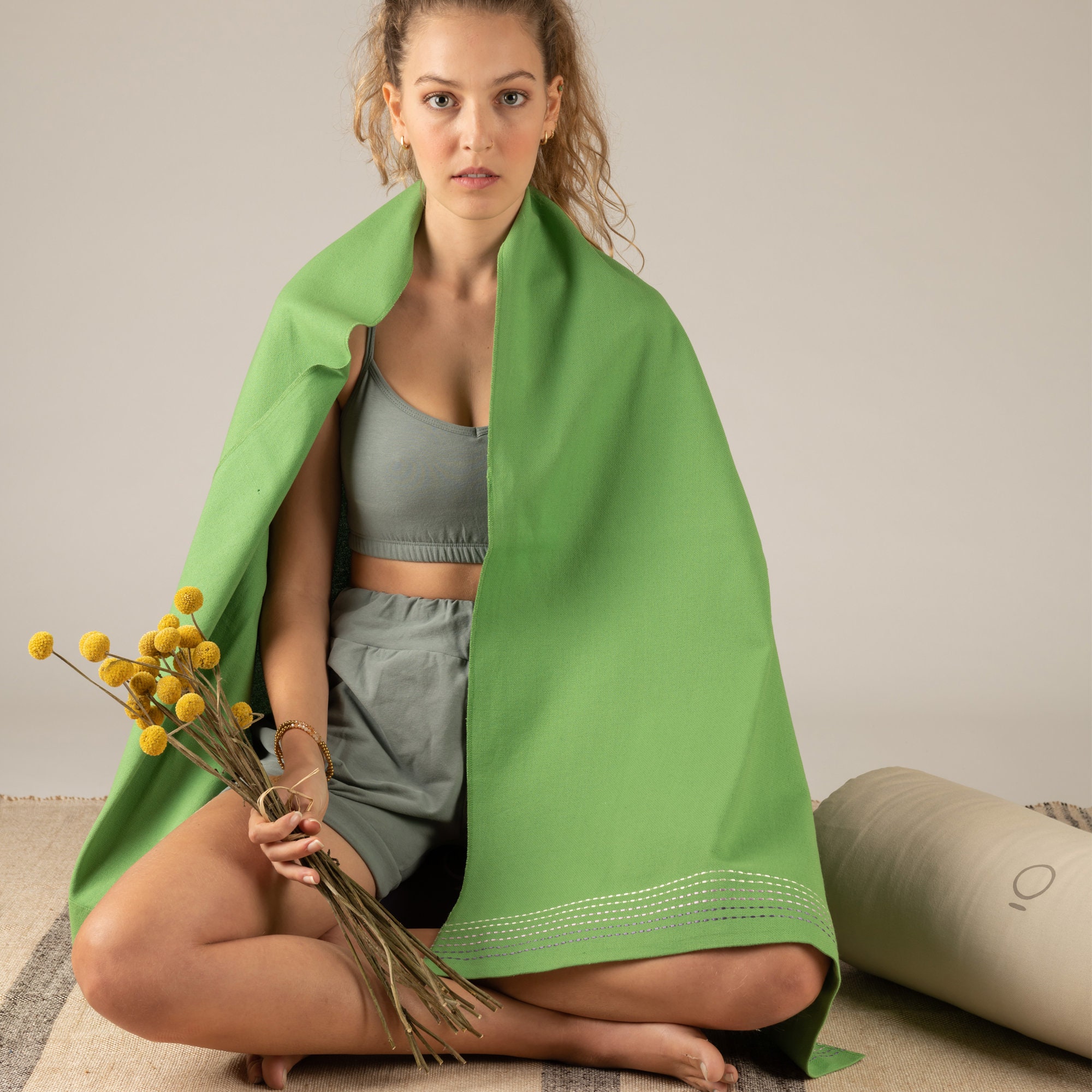 Meditation Shawl, Yoga Blanket, Yoga Gifts, Meditation Blanket