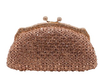 Dames strass clutch portemonnee glitter avondtasje bruiloft handtas portemonnee sprankelende cocktailparty schoudertas