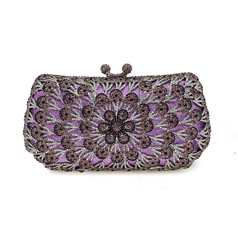 Dress Handbag Evening Bag for Women Rhinestone Wedding Clutche Etsy UK