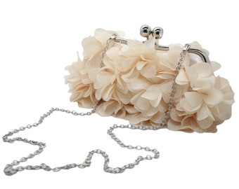 Dames Bloemen Avondtasje Elegante Bloem Clutch Portemonnee Bruiloft Handtas Portemonnee Party Crossbody Tassen