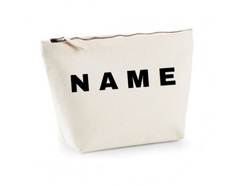 Personalised Embroidered Wash Bag / Make-up Bag.