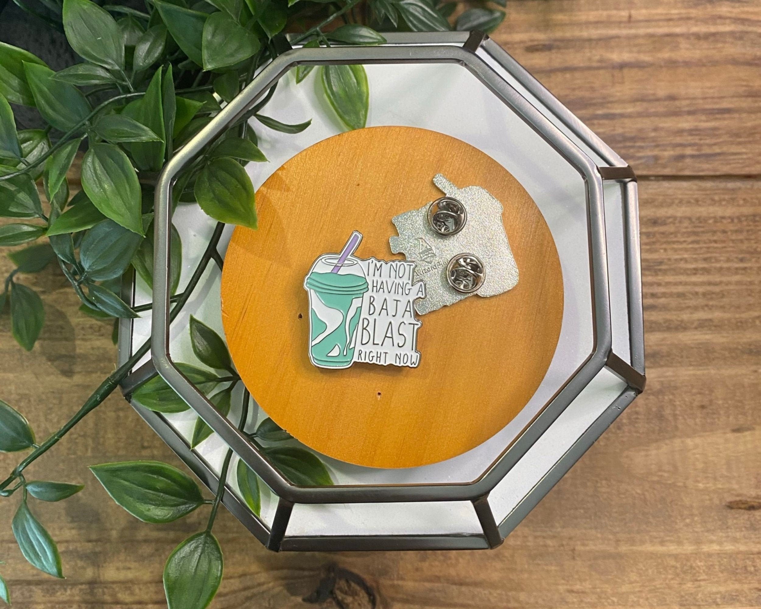 I'm Not Having A Baja Blast Right Now Soft Enamel Pin 1.5" |…