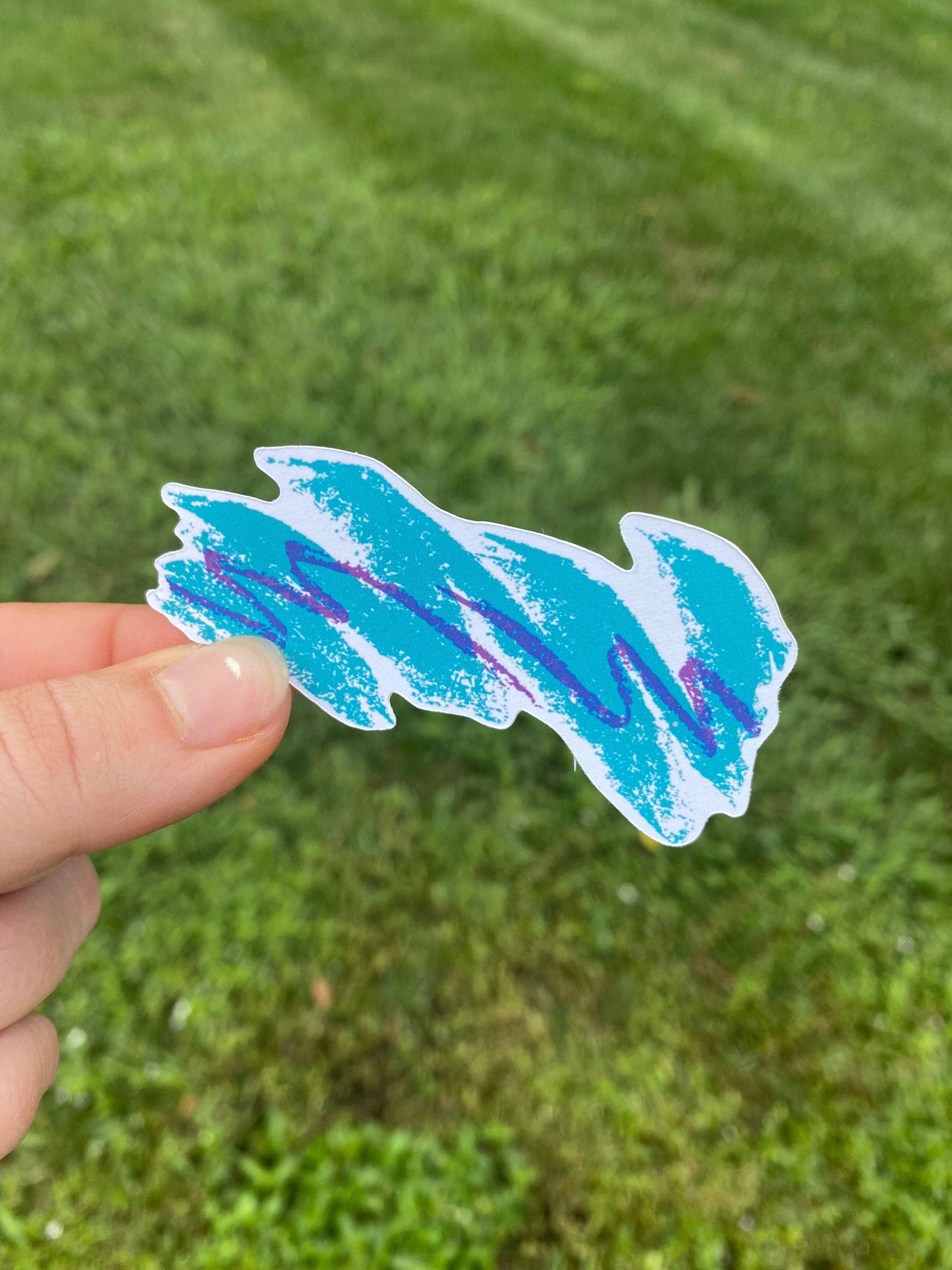 90s Jazz Cup Retro Sticker Multiple Sizes Nostalgia Sticker Etsy