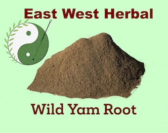 Wild Yam Root Powder Dioscorea Villosa Tea Herb East West Herbal