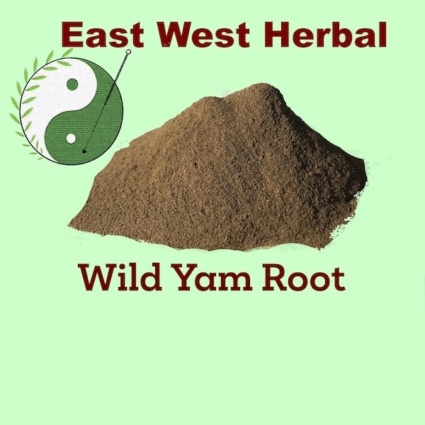 Wild Yam Root Powder Dioscorea Villosa Tea Herb East West Herbal