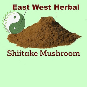 Shiitake Mushroom Extract Powder Herb Tea East West Herbal