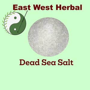 Dead Sea Salt Trace Minerals Bulk Wholesale Salt East West Herbal