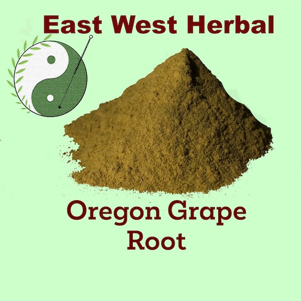 Oregon Grape Root Powder Herb Mahonia Aquafolium East West Herbal