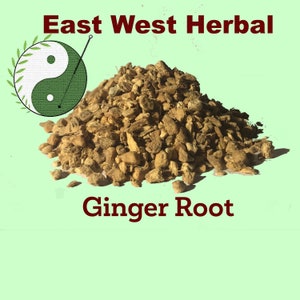 2oz Ginger Root Zingiber Officinale Ginger Root Tea Herb East West Herbal