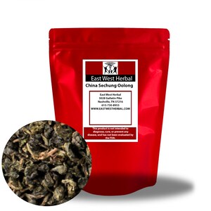 2oz China Sechung Oolong Tea Loose Leaf Oolong Tea Herb East West Herbal