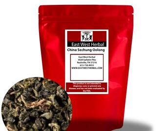 2oz China Sechung Oolong Tea Loose Leaf Oolong Tea Herb East West Herbal
