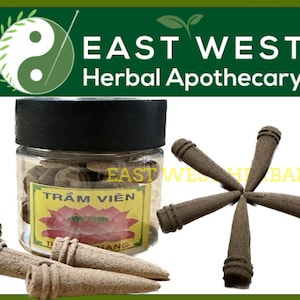 Handmade Agarwood Incense Cones.