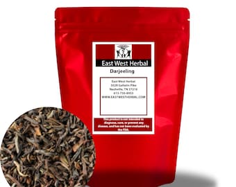 Darjeeling Tea Lösblad Svart Te Örtte Öst Väst Örtte