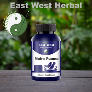Muira Puama Capsules Ptychopetalum Olacoides Potency Wood Muira Puama Extract Capsules.