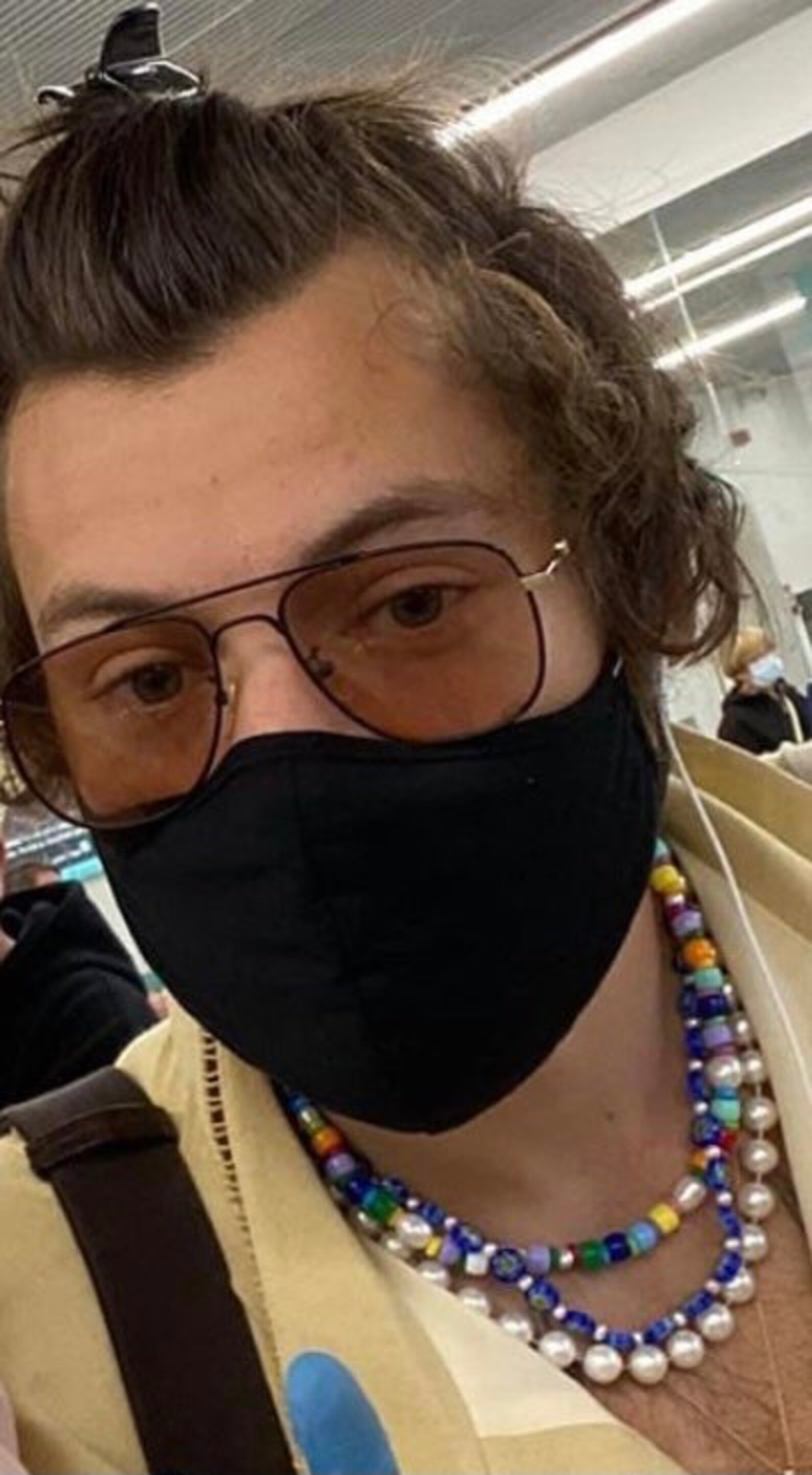 Harry Styles Inspired Beaded Necklace Etsy