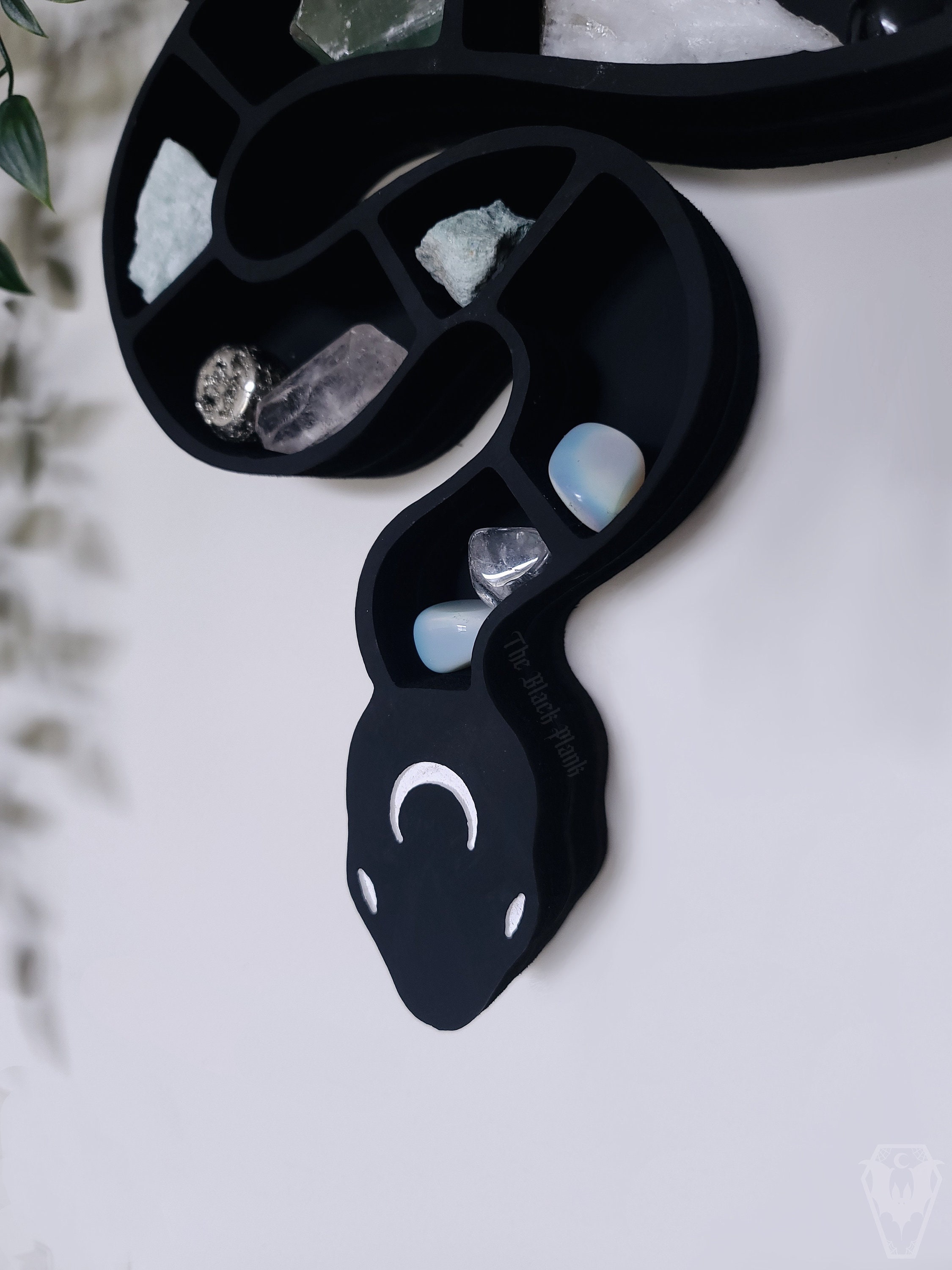 THE ORIGINAL Crystal Snake Shelf Crystal Display Spooky Etsy