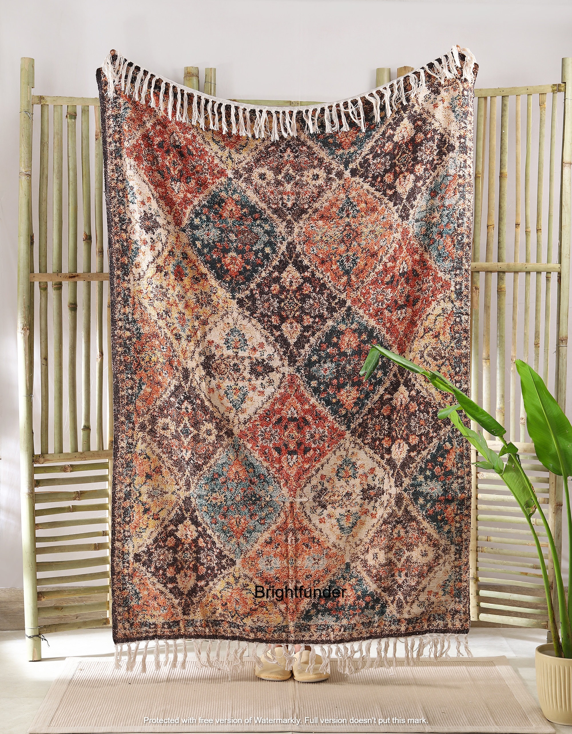 Moroccan Style Blanket atelieryuwa.ciao.jp
