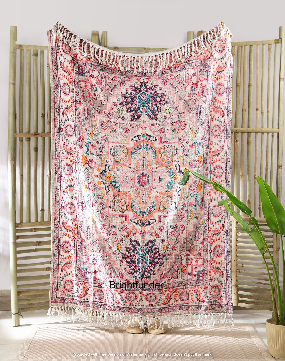 Boho Chic Throw Blanket Moroccan Throw Beach Blanket Picnic Etsy