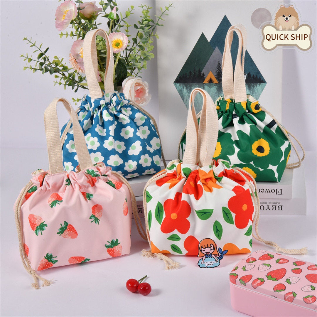 Japanese Style Lunch Bag& Lunch Box,reusable Snack Container ...