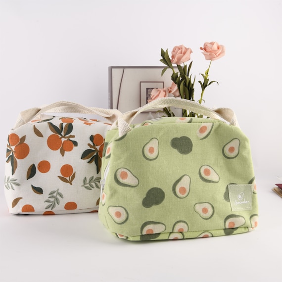  Canvas Tote Bag Cute Lunch Bag With Handles Small