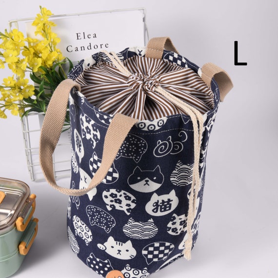 Drawstring lunch deals bag