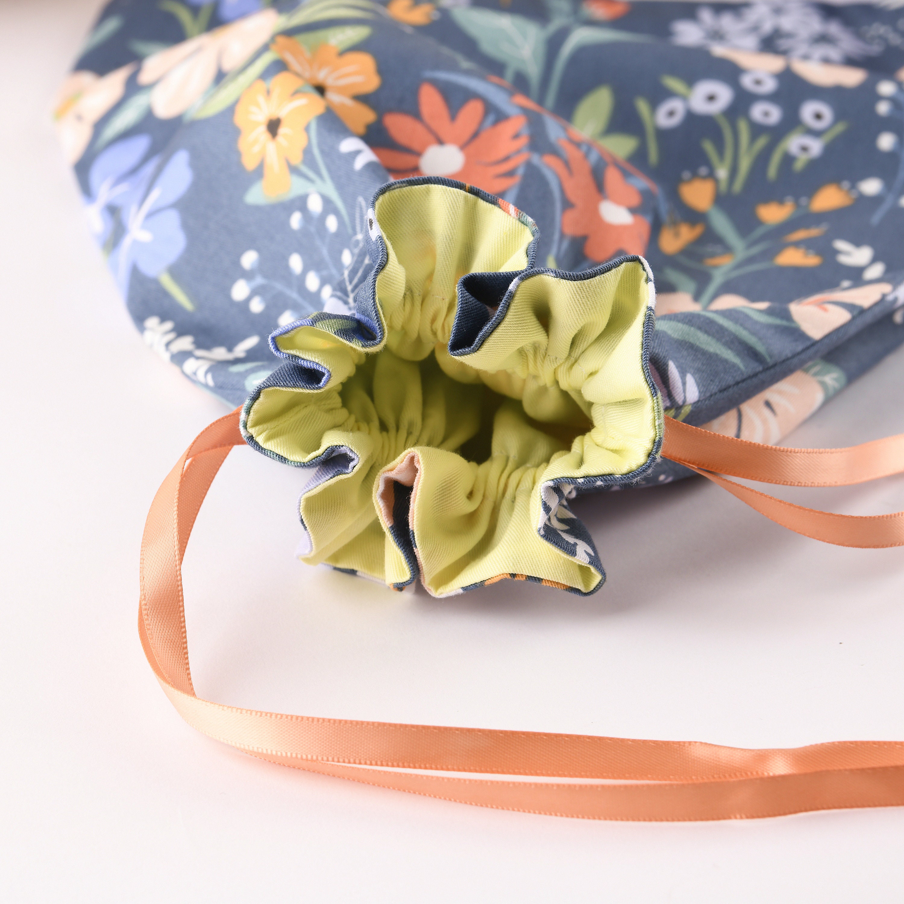 Colorful Flower Gift Bag Reusable Gift Bag For Friend Etsy