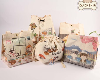 cute women's lunch totes