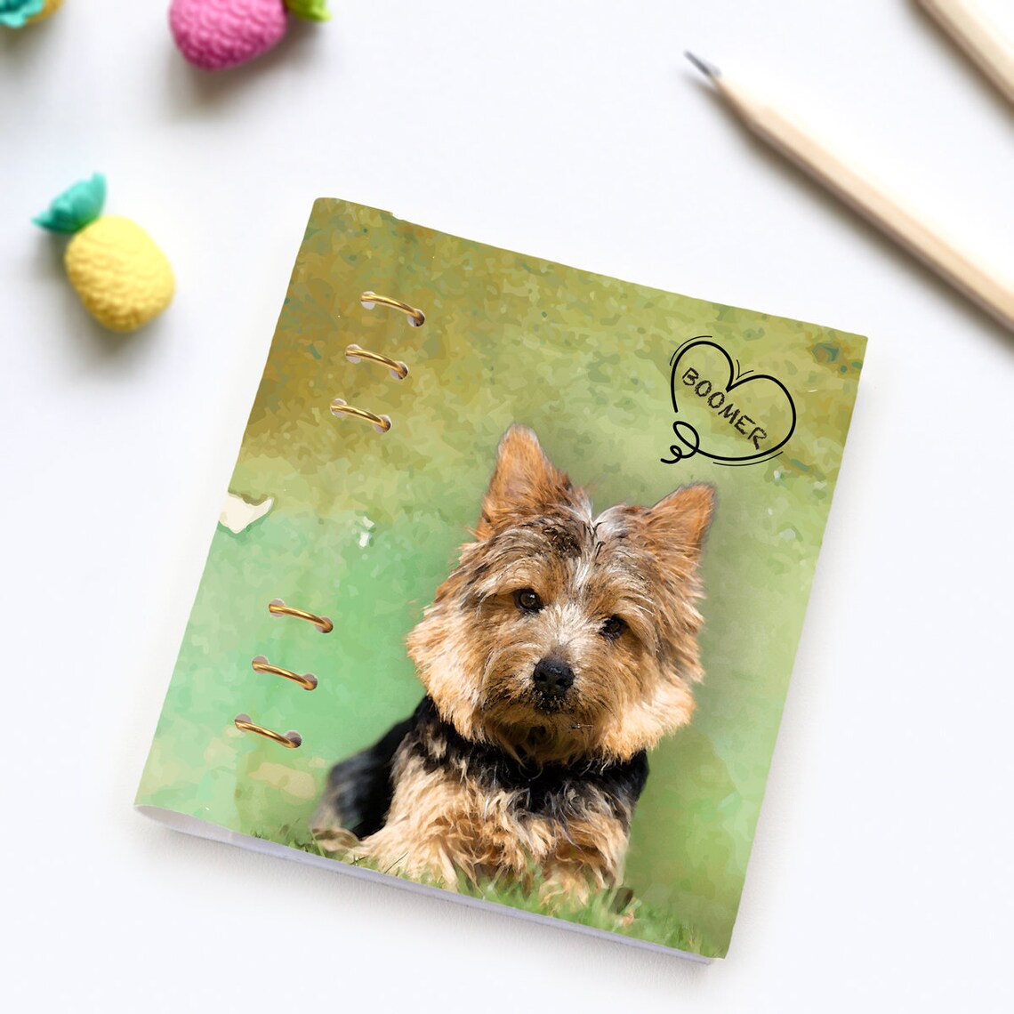 Custom Dog Journal Personalized Planner 2021 Pet Memory Etsy
