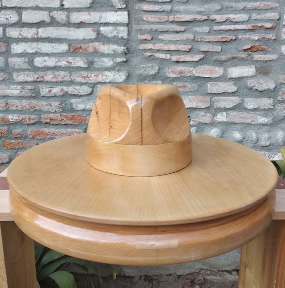 Wooden Hat Block / Shape for Hatmakers -  Canada