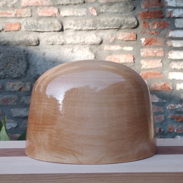 Wooden Hat Block / Shape for Hatmakers