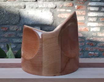 Wooden Hat Block / Hatmaker&#39;s Form