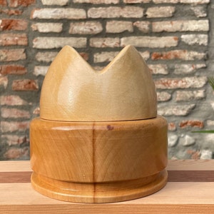 Wooden Hat Block / Hatmaker&#39;s Form
