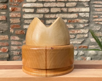 Wooden Hat Block / Hatmaker&#39;s Form