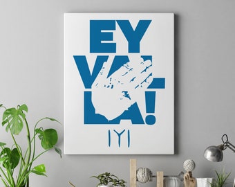 EyValla Ertugrul Kayi Símbolo Lienzo decorativo para pared