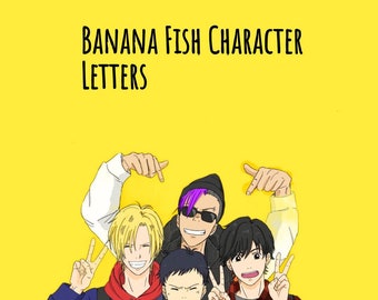 Banana Fish Poster Etsy Banana Fish Poster Etsy