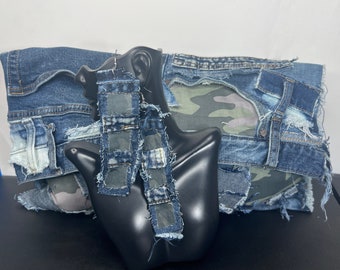 She’s Risky Denim Set