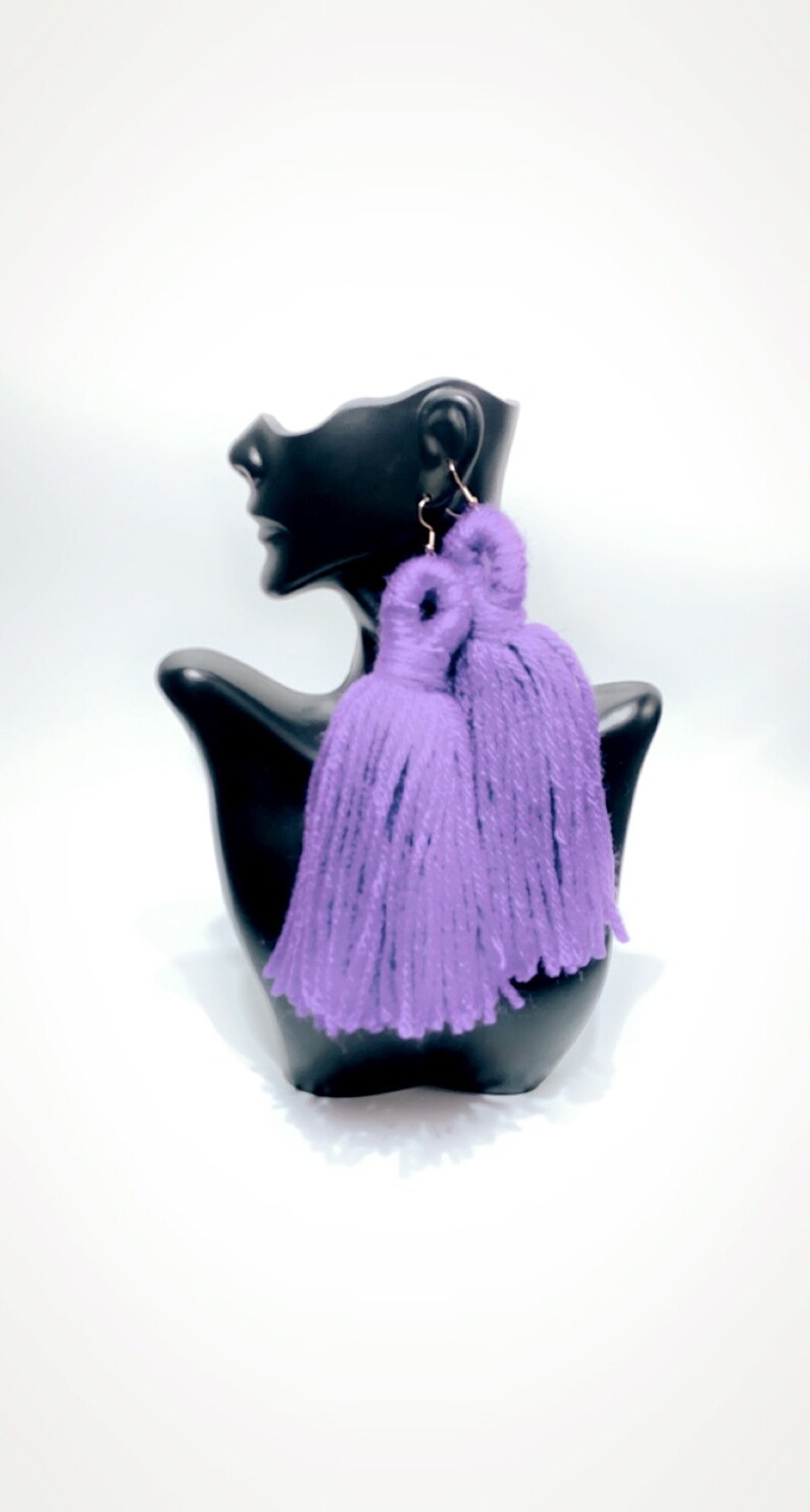 Custom Yarn Earrings Etsy