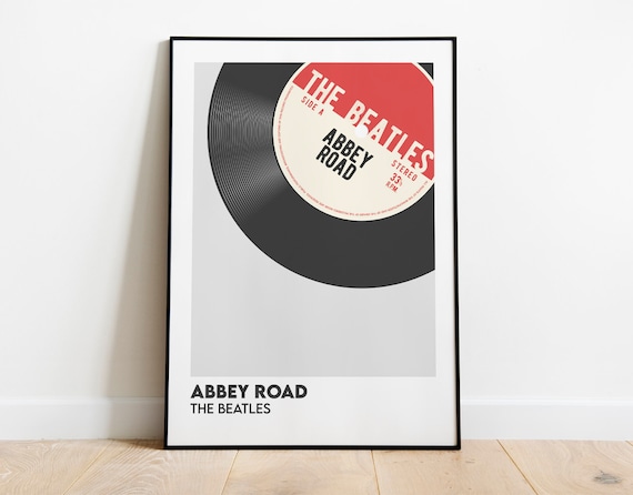 Personalised Vinyl Record Print, Custom music Poster, Add your favourite song print, Retro custom poster