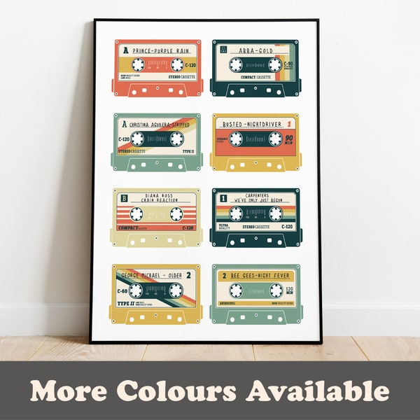 Cassette Tape Printable - Etsy