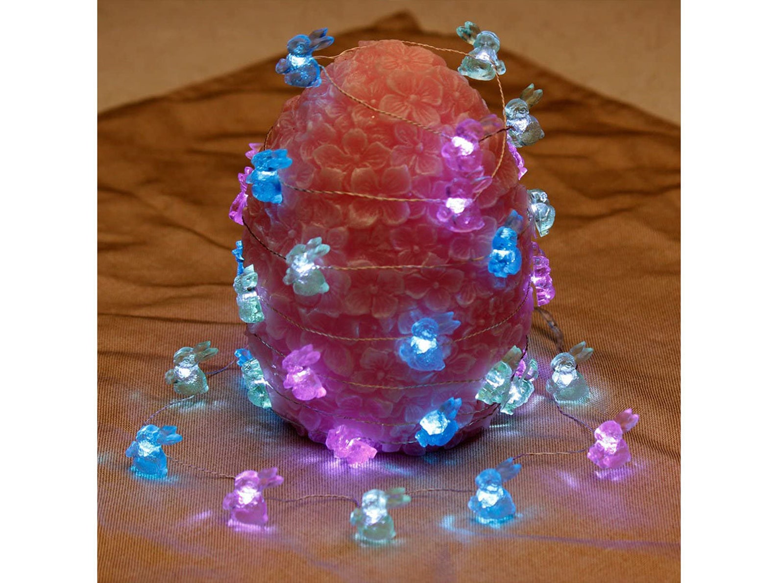 Easter Decoration LightsRabbit Bunny Festive String Lights Etsy