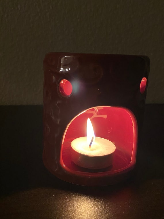 Tea Light Wax Warmer Gift Set Etsy