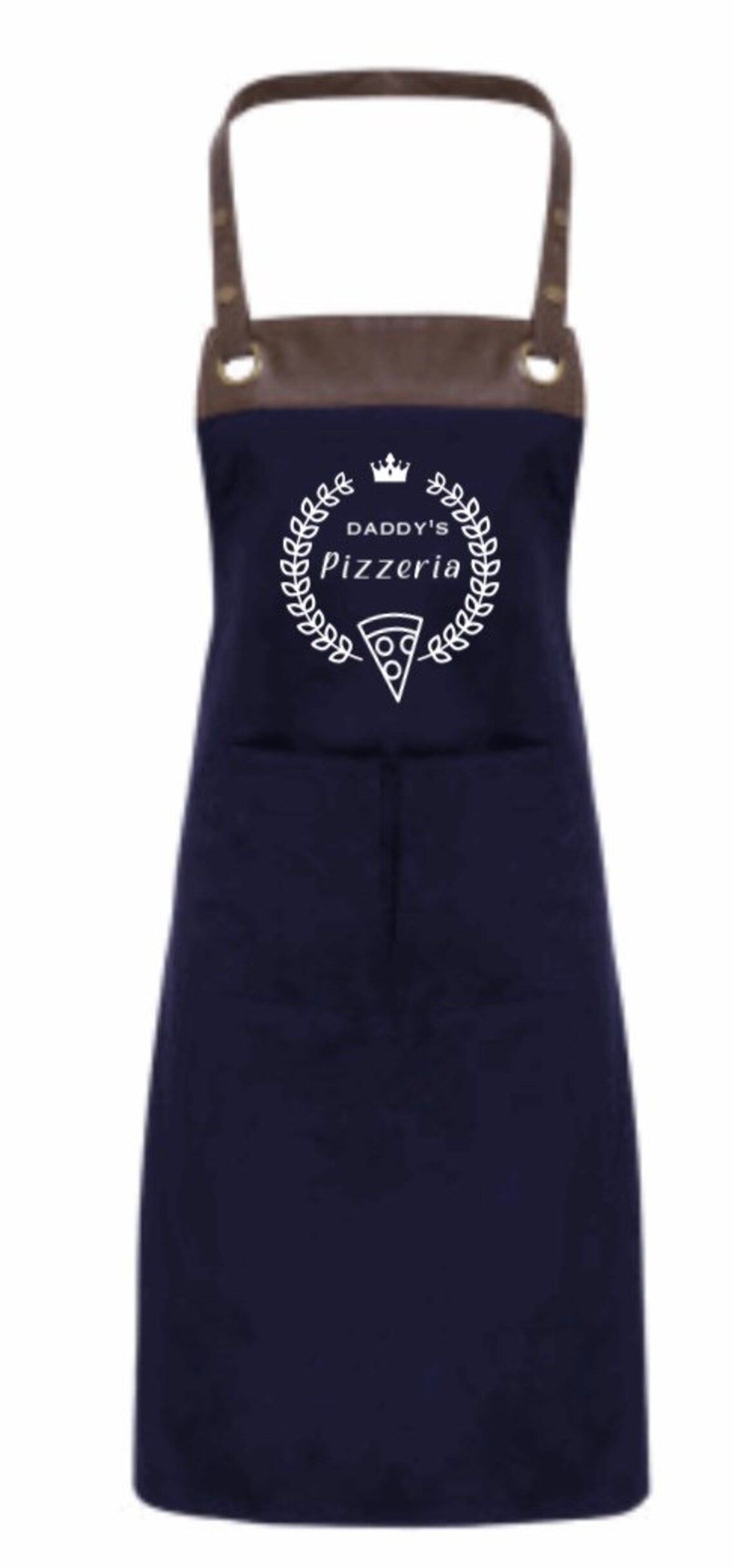 Daddy's pizzeria apron Dad's pizza pizza chef Etsy