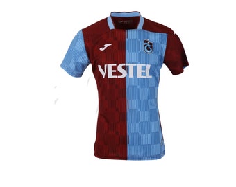 Personnalisez TRABZONSPOR 2023 2024 Jersey Forma avec VOTRE NOM Bordo Mavi Karadeniz Turkish Türkiye